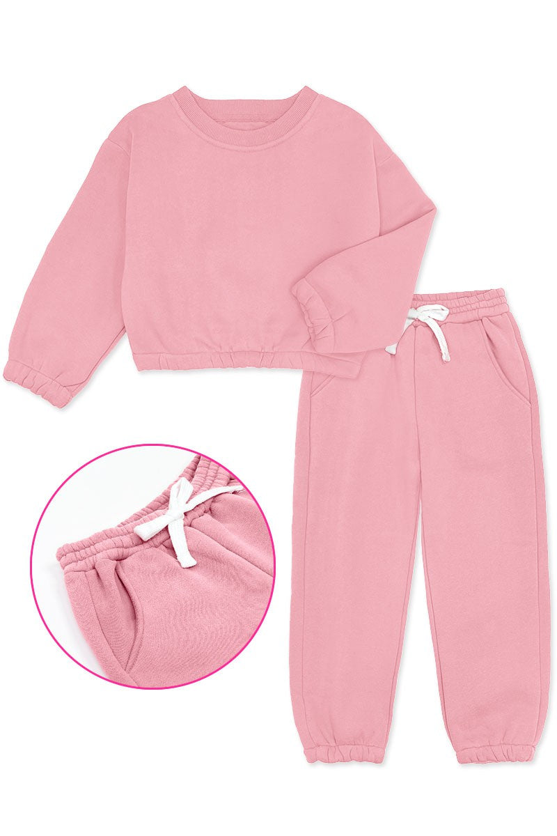 Girls 2 Piece Pant Jog Set