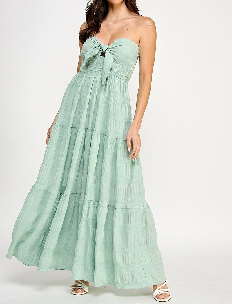 Strapless Maxi