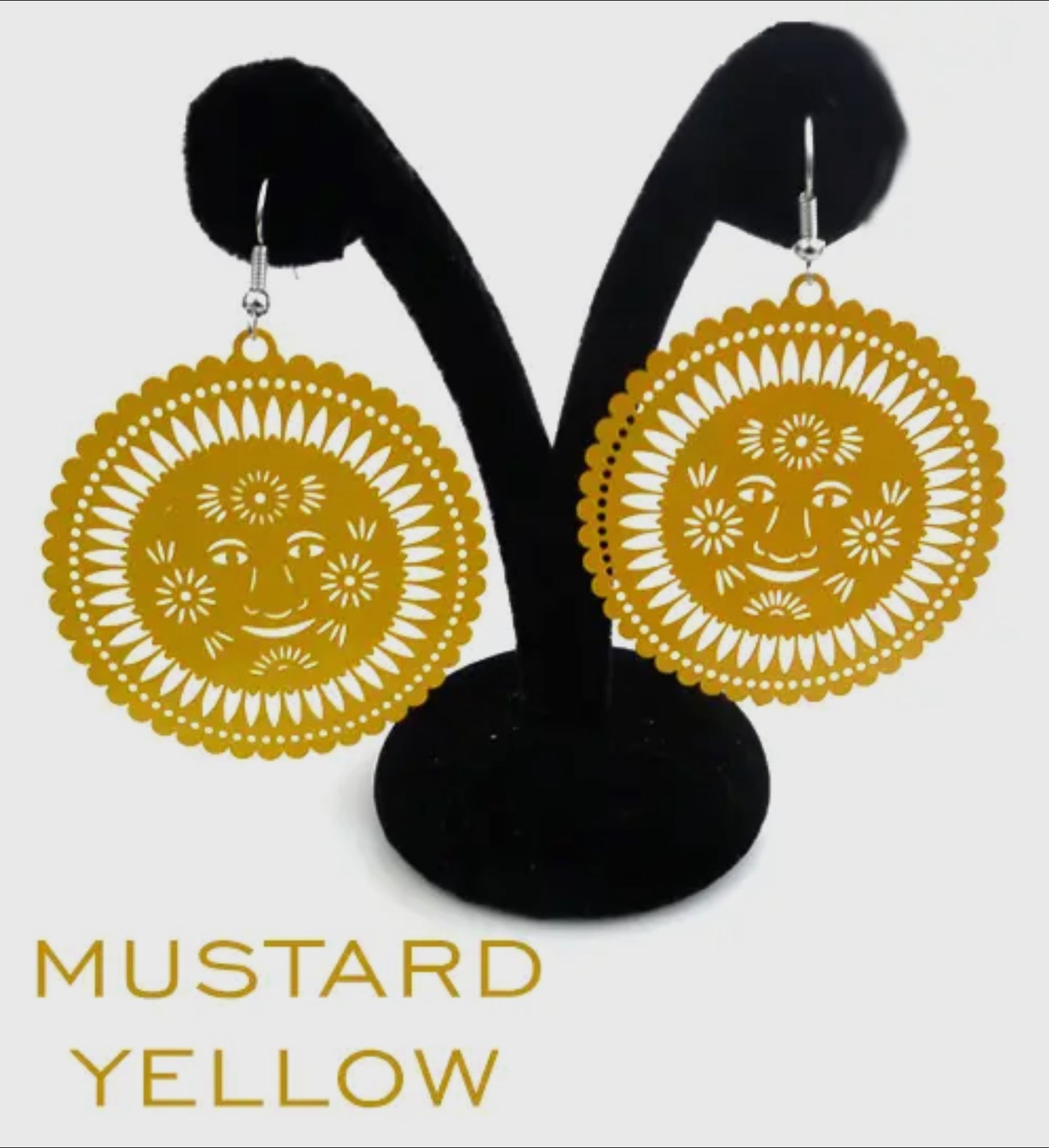 Sol Papel Picado Style Earrings