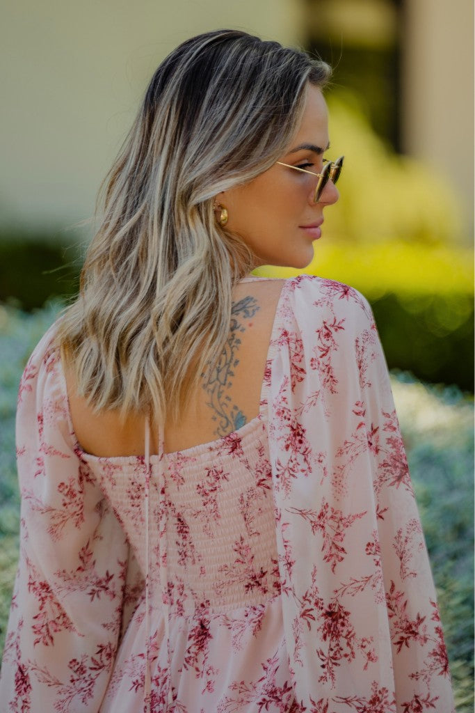 Floral Smock Dress