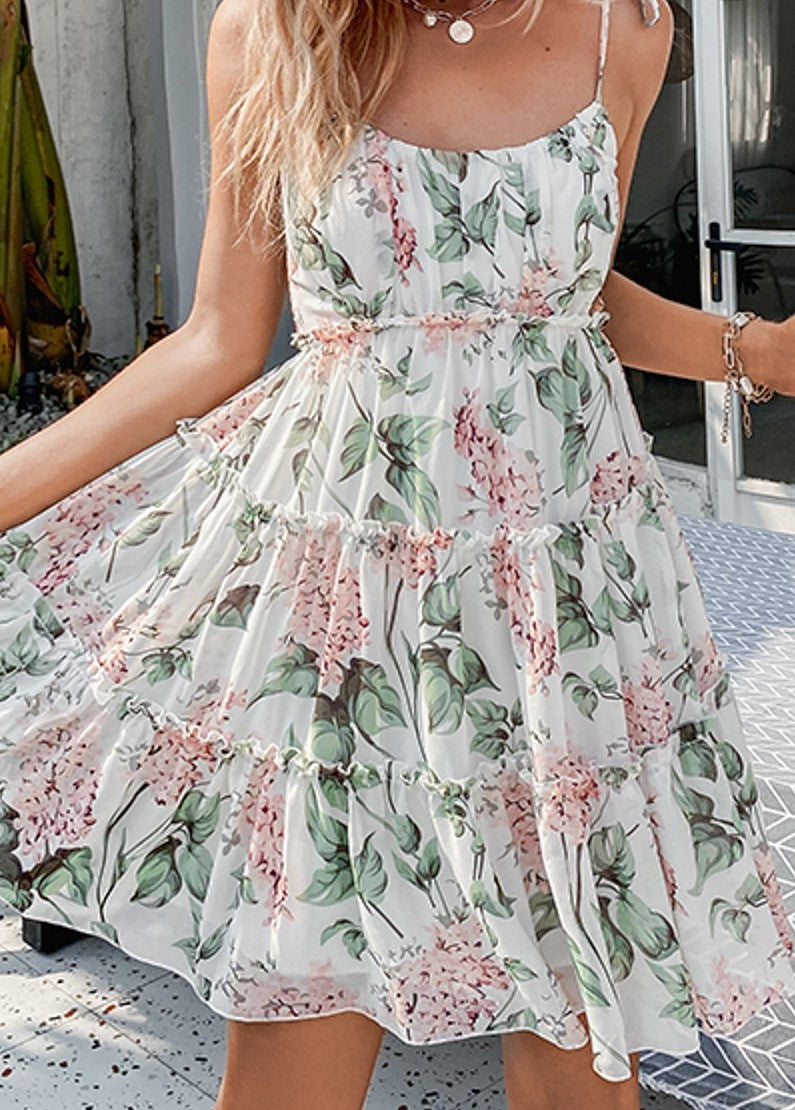Summer High Waist Dress