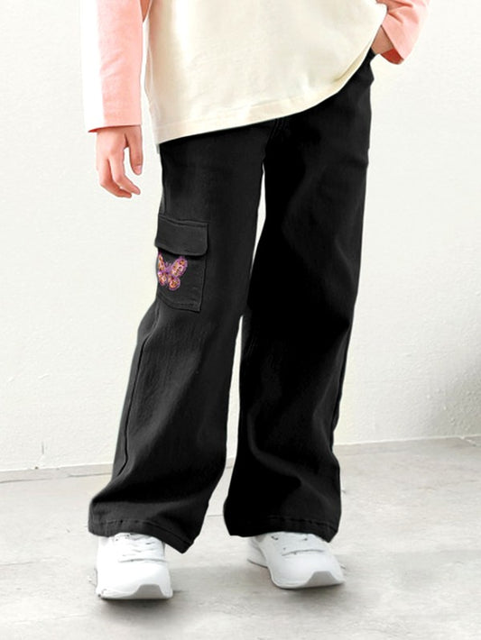 Butterfly Denim Jeans